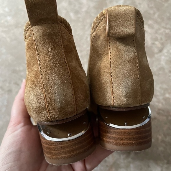 ALEXANDER Wang Brown Suede Kori Boots Size: US 6 - Picture 6 of 11